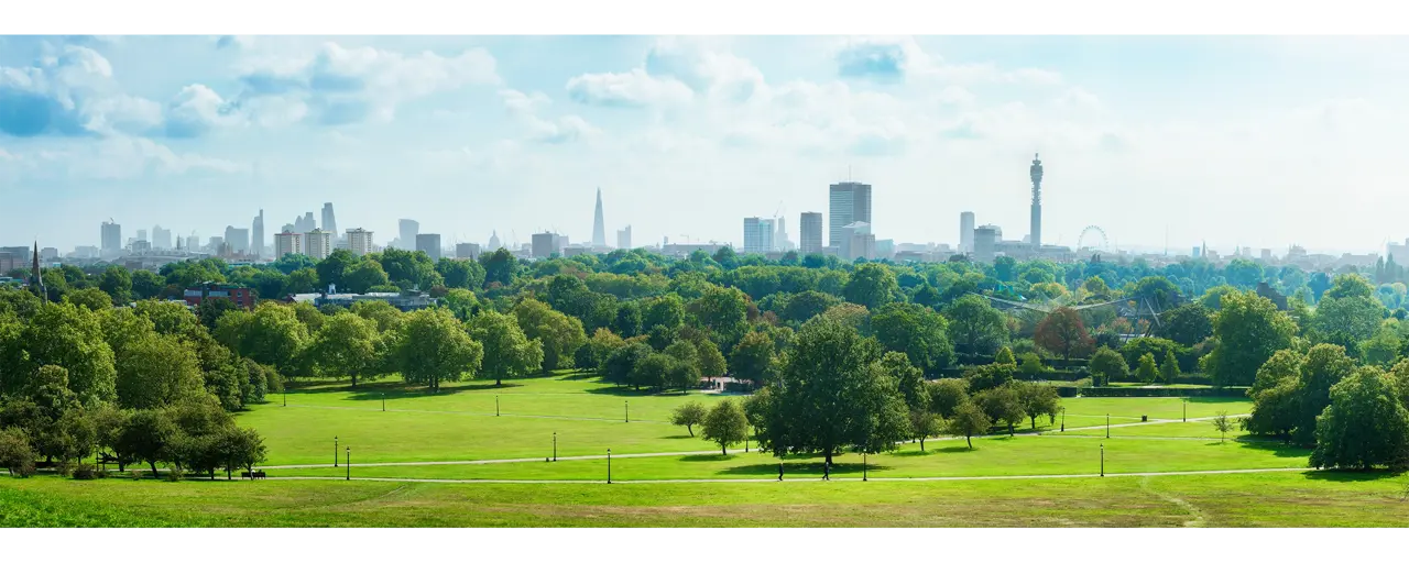 View of London