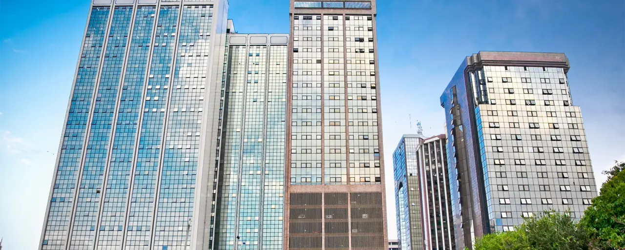 Skyline photo of multiple tower block buildings during daytime