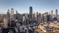 Exterior shot of Salesforce Tower in Sydney, Australia.